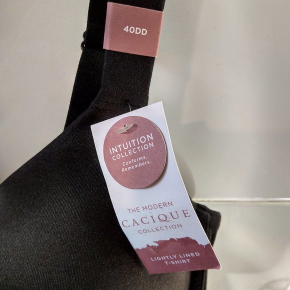 Cacique 40DD Lightly Lined T-Shirt Bra - Picture 3 of 8